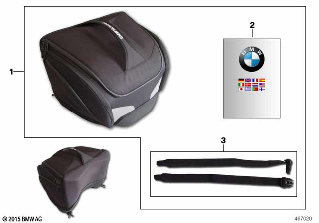 BMW Motorrad Rear Softbag