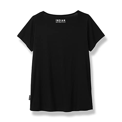 Indian Motorcycle Women's Shield T-Shirt, Black