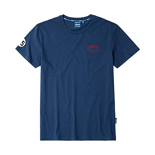 Indian Motorcycle Men's Streamliner T-Shirt, Blue