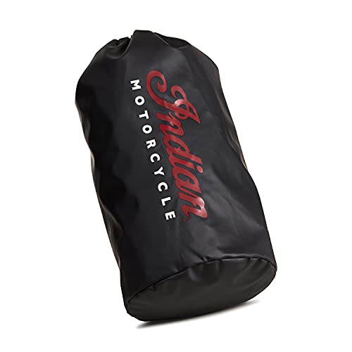 Indian Motorcycle Unisex Rain Suit Jacket, Black - 2861676