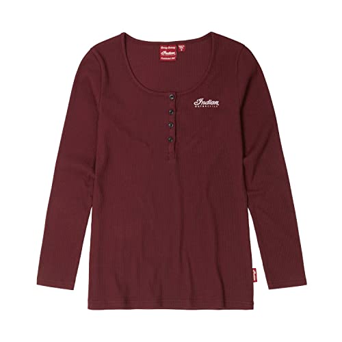 Indian Motorcycle Women's Spirit Lake Long Sleeve T-Shirt, Port