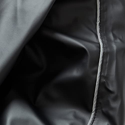 Indian Motorcycle Unisex Rain Suit Jacket, Black - 2861676
