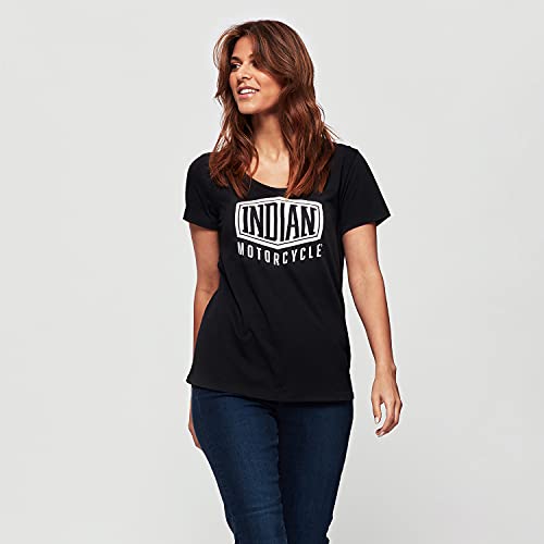 Indian Motorcycle Women's Shield T-Shirt, Black
