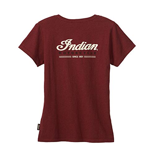 Indian Motorcycle Women's Motorcycle T-Shirt, Red