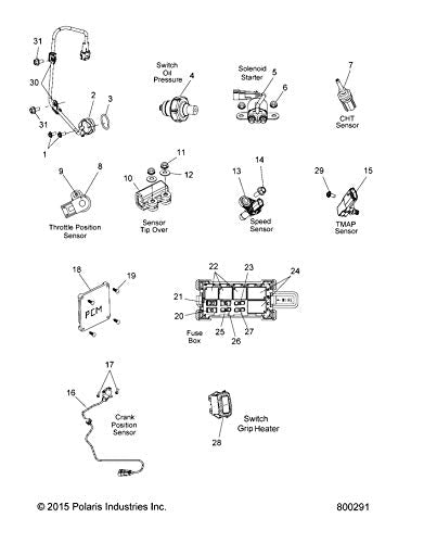 Victory Motorcycles Indian Motorcycle Gear Indicator Switch, Genuine OEM Part 4013956, Qty 1