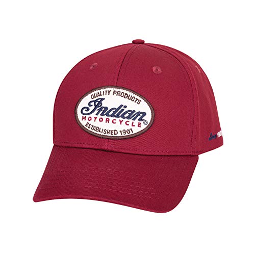Indian Motorcycle Patch Hat, Red