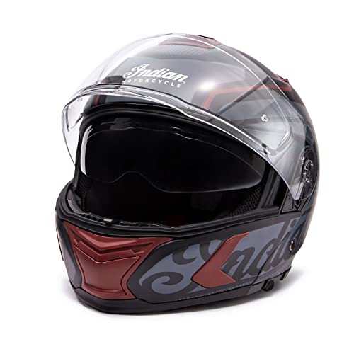 Indian Motorcycle Matte Modular (Flip-Up) Helmet, Black