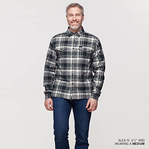 Indian Motorcycle Men's Toledo Plaid Shirt, Blue