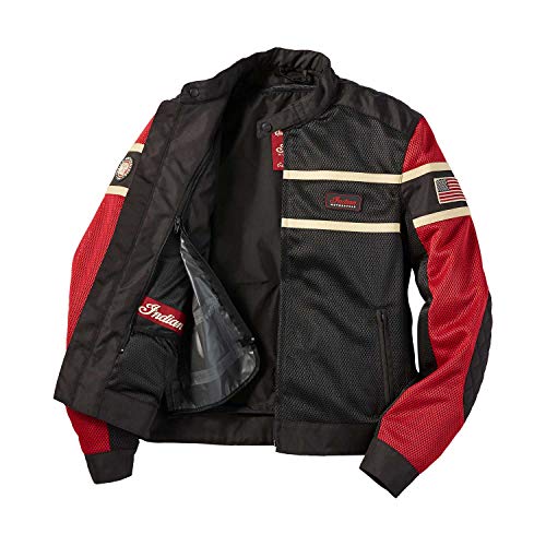 Indian Motorcycle Men's Arlington Mesh Jacket, Black - 2861400