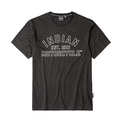 Indian Motorcycle Men's Est.1901 Marl T-Shirt, Black