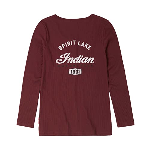 Indian Motorcycle Women's Spirit Lake Long Sleeve T-Shirt, Port