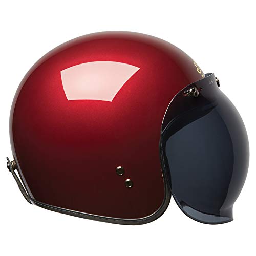 Indian Motorcycle Open Face Retro Helmet - Red
