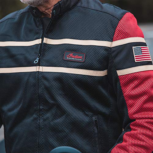 Indian Motorcycle Men's Arlington Mesh Jacket, Black - 2861400
