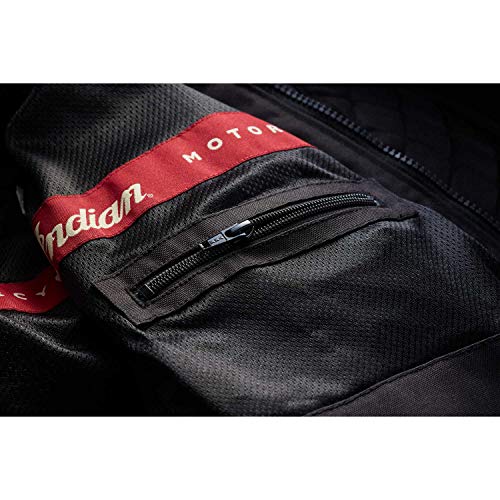 Indian Motorcycle Men's Arlington Mesh Jacket, Black - 2861400