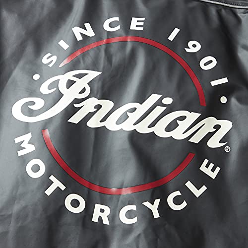Indian Motorcycle Unisex Rain Suit Jacket, Black - 2861676