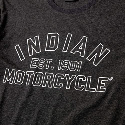 Indian Motorcycle Men's Est.1901 Marl T-Shirt, Black