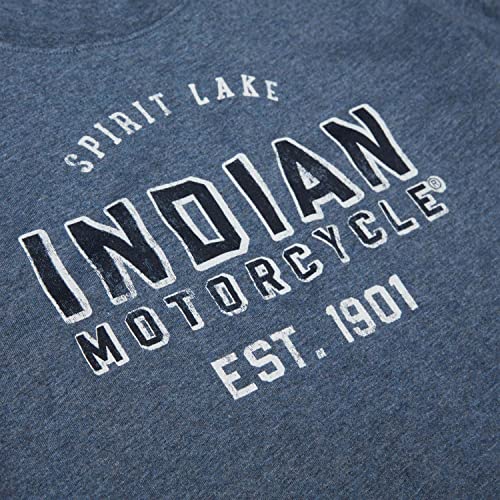 Indian Motorcycle Women's Block Logo Graphic T-Shirt, Blue
