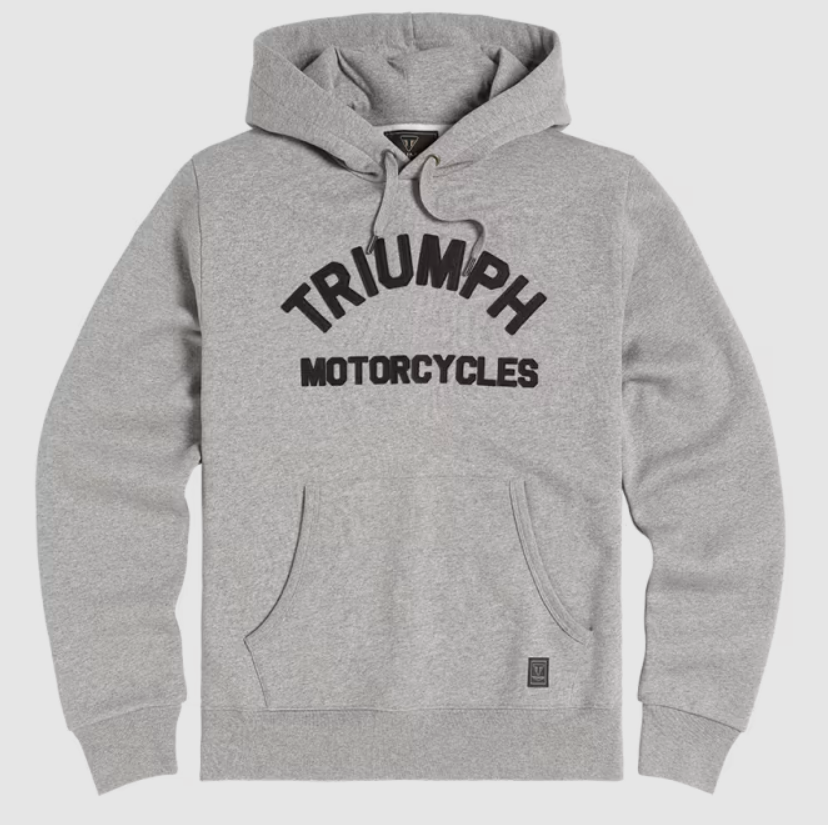 Triumph Carrick Grey Marl Hoodie