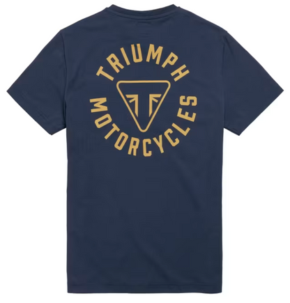 Triumph Newlyn Ring Logo Blue T-shirt 