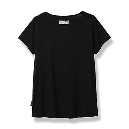 Indian Motorcycle Women's Shield T-Shirt, Black