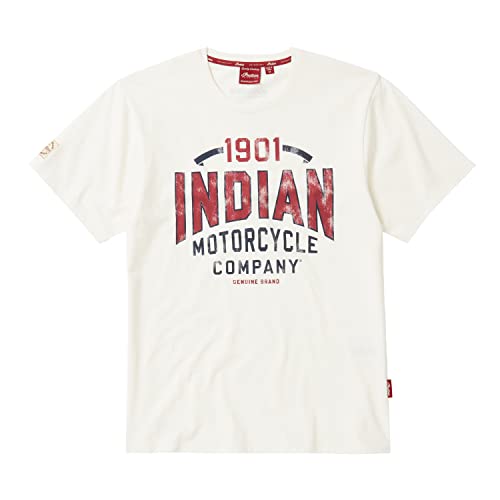 Indian Motorcycle Men's 1901 T-Shirt, White