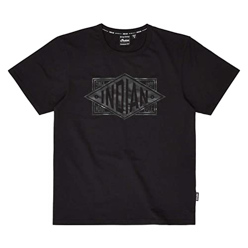 Indian Motorcycle Men's Diamond Graphic T-Shirt, Black