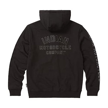 Indian Motorcycle Men's Embroidered Hoodie, Black - 2862766