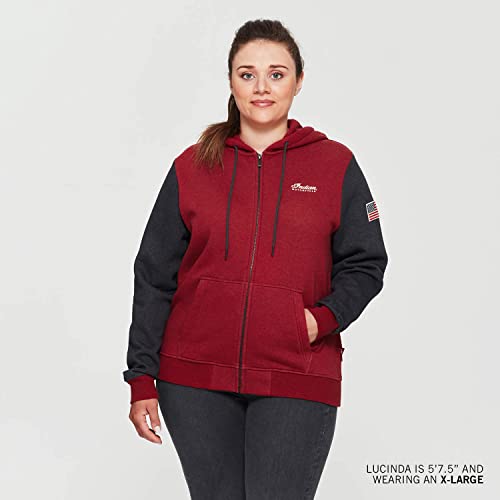 Indian Motorcycle Women's Icon Hoodie, Red - 2862779
