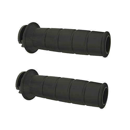 Indian Motorcycle Bar End Mirrors Handlebar Grips in Black, Pair - 2882520-266