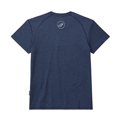 Indian Motorcycle Men's Raglan Active T-Shirt, Blue