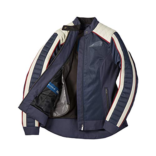 Indian Motorcycle Women's Mesh Arizona Jacket, Blue - 2860655
