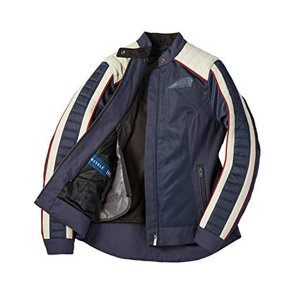 Indian Motorcycle Women's Mesh Arizona Jacket, Blue - 2860655