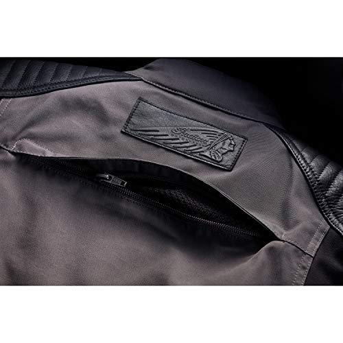 Indian Motorcycle Women's Textile Idaho Jacket, Gray - 2860738