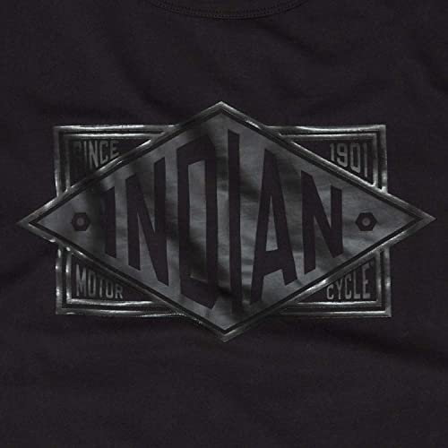 Indian Motorcycle Men's Diamond Graphic T-Shirt, Black