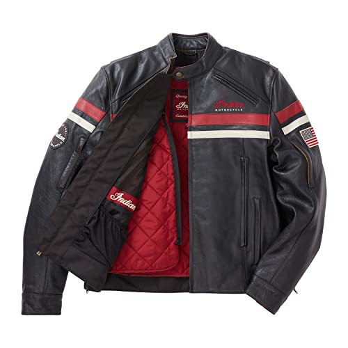 Indian Motorcycle Men's Freeway Jacket 2, Black - 2862634