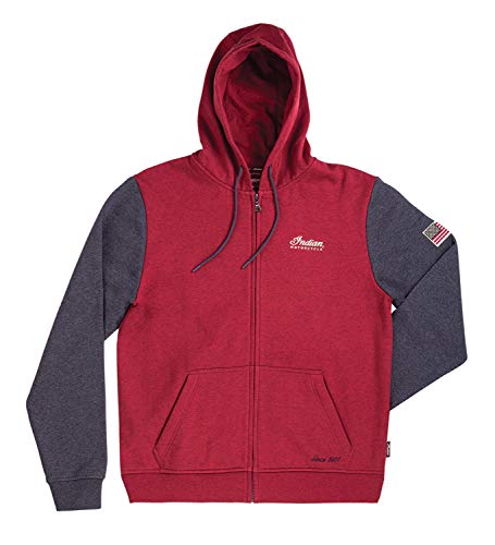 Indian Motorcycle Men's Legend Hoodie Sweatshirt, Red