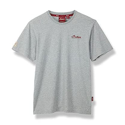 Indian Motorcycle Men's Garage T-Shirt, Gray