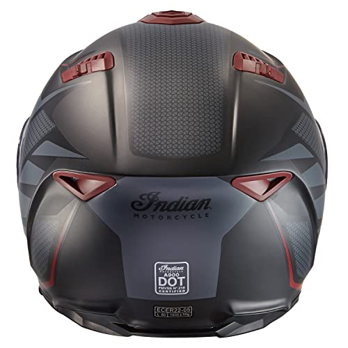 Indian Motorcycle Matte Modular (Flip-Up) Helmet, Black