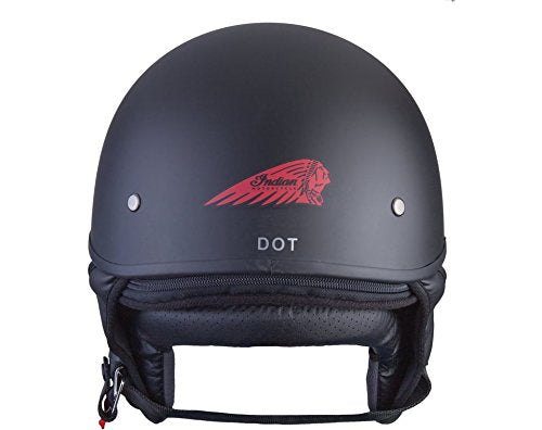 Indian Motorcycle Classic Half Helmet, Black