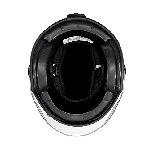Indian Motorcycle Unisex Matte Jet Helmet, Black
