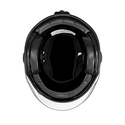 Indian Motorcycle Unisex Matte Jet Helmet, Black