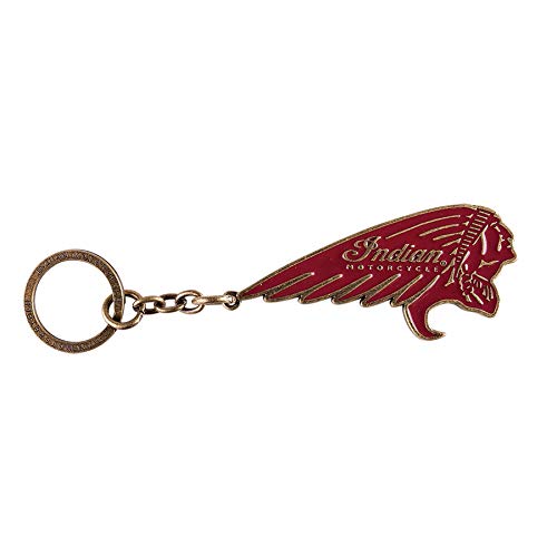 Indian Motorcycle Logo Metal Keyring - One Size