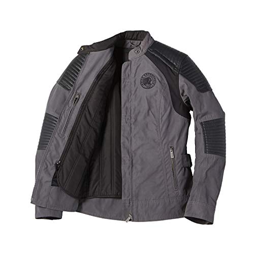 Indian Motorcycle Women's Textile Idaho Jacket, Gray - 2860738