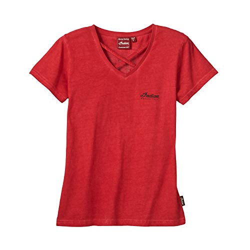 Indian Motorcycle Women's Starlight T-Shirt, Red