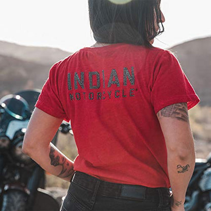 Indian Motorcycle Women's Starlight T-Shirt, Red