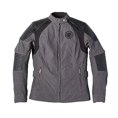 Indian Motorcycle Women's Textile Idaho Jacket, Gray - 2860738