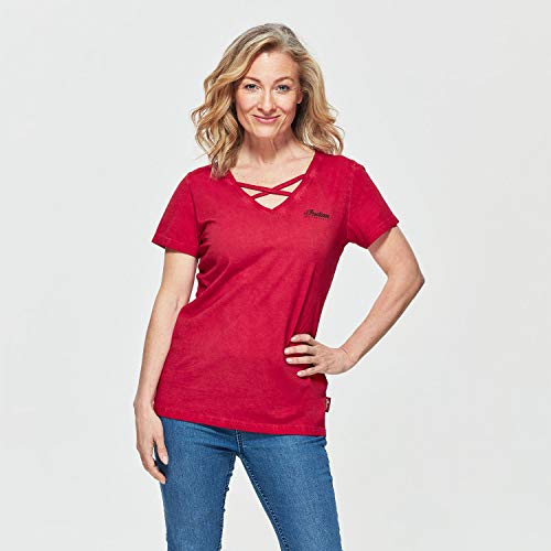 Indian Motorcycle Women's Starlight T-Shirt, Red