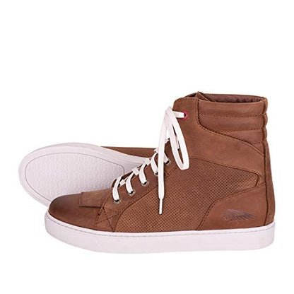 Indian Motorcycle Men's Leather Boyd Sneaker, Brown