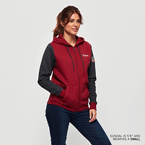 Indian Motorcycle Women's Icon Hoodie, Red - 2862779
