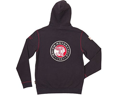 Indian Motorcycle Men's Pullover Hoodie Sweatshirt, Black
